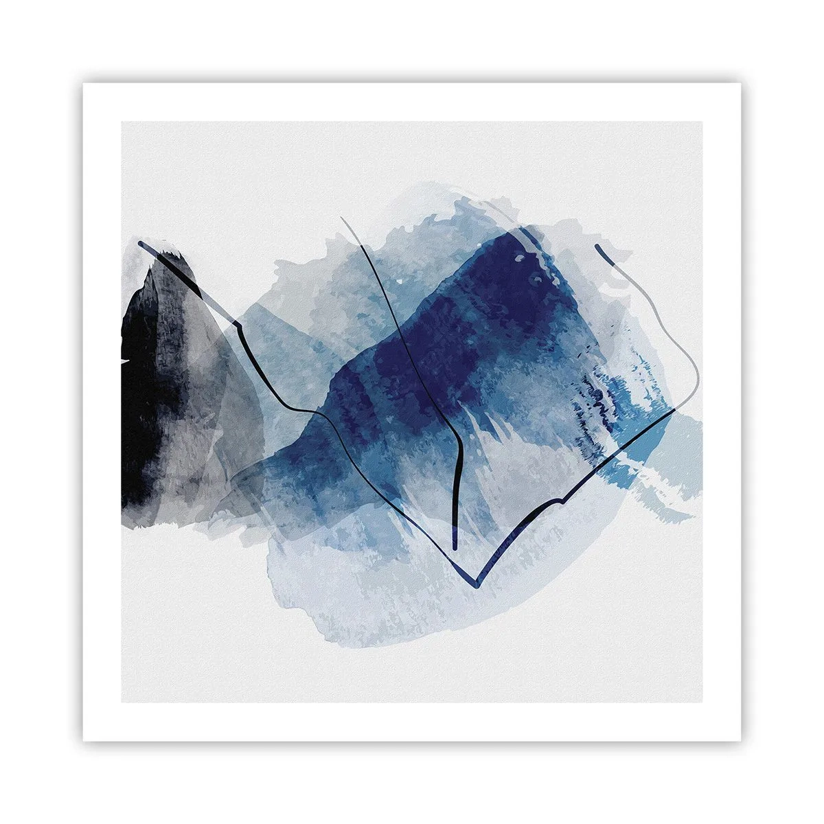 Poster - Monte di ghiaccio - 60x60 cm