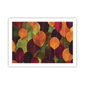 Poster - Mosaico autunnale - 70x50 cm