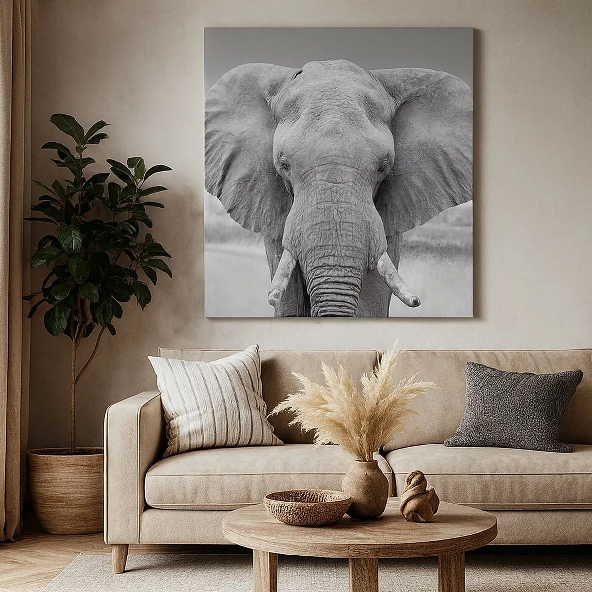 Quadro su tela - Stampe su Tela - Benvenuti nel mio mondo - 30x30 cm