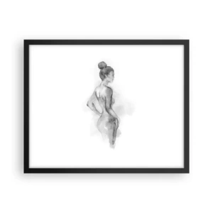 Poster in cornice nera - Bella come un quadro - 50x40 cm