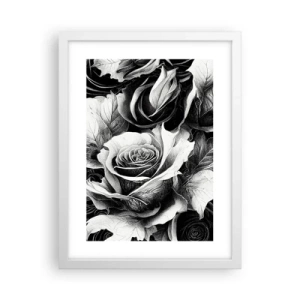 Poster in cornice bianca - Sempre regina - 30x40 cm