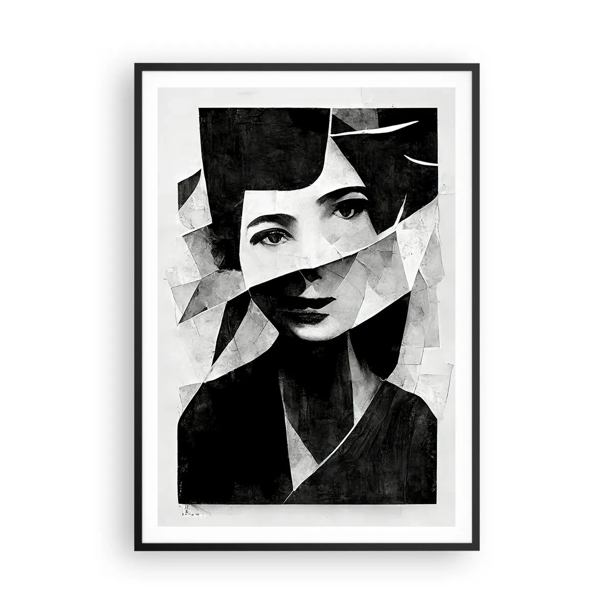 Poster in cornice nera - Come sei veramente... - 70x100 cm