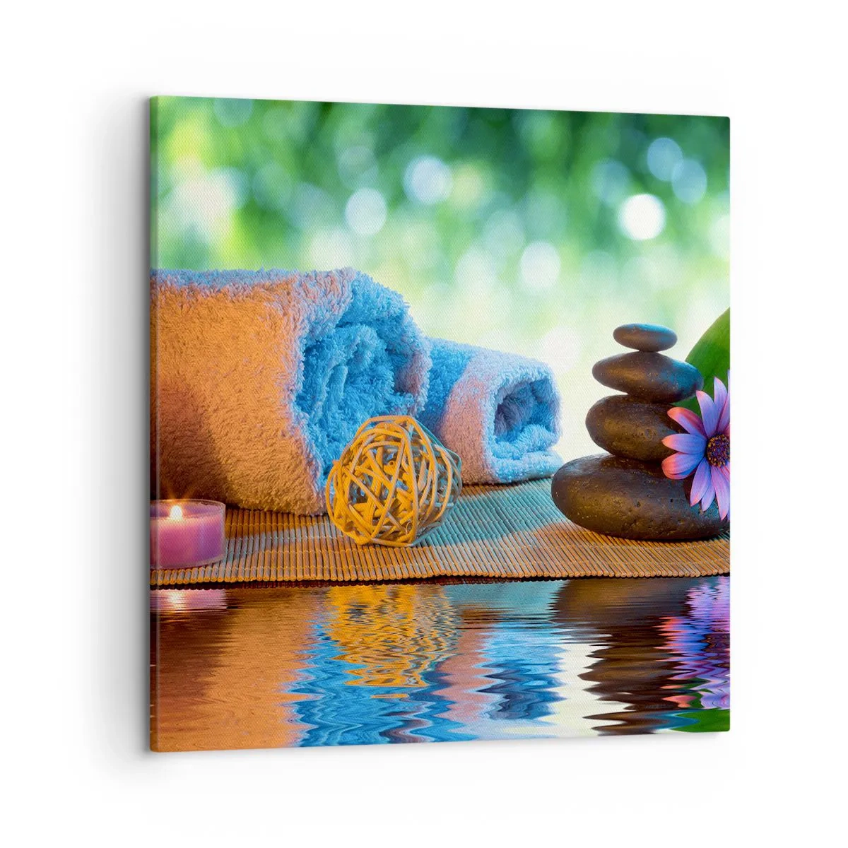 Quadro su tela - Stampe su Tela - Tempo per il corpo - 50x50 cm