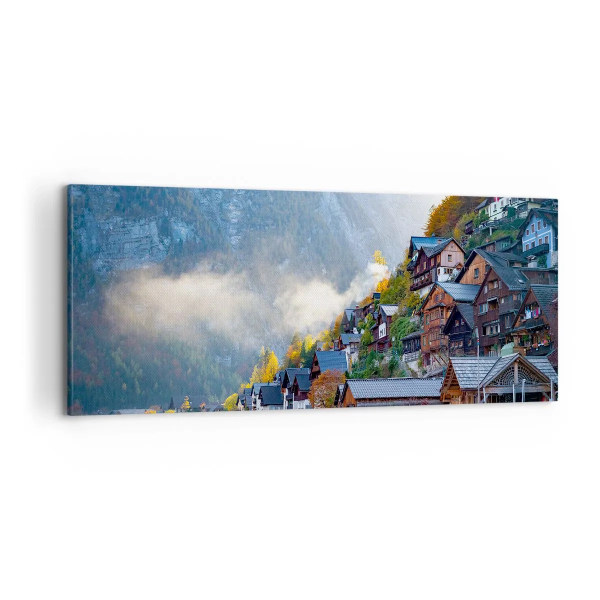 Quadro su tela - Stampe su Tela - Atmosfera alpina - 100x40 cm