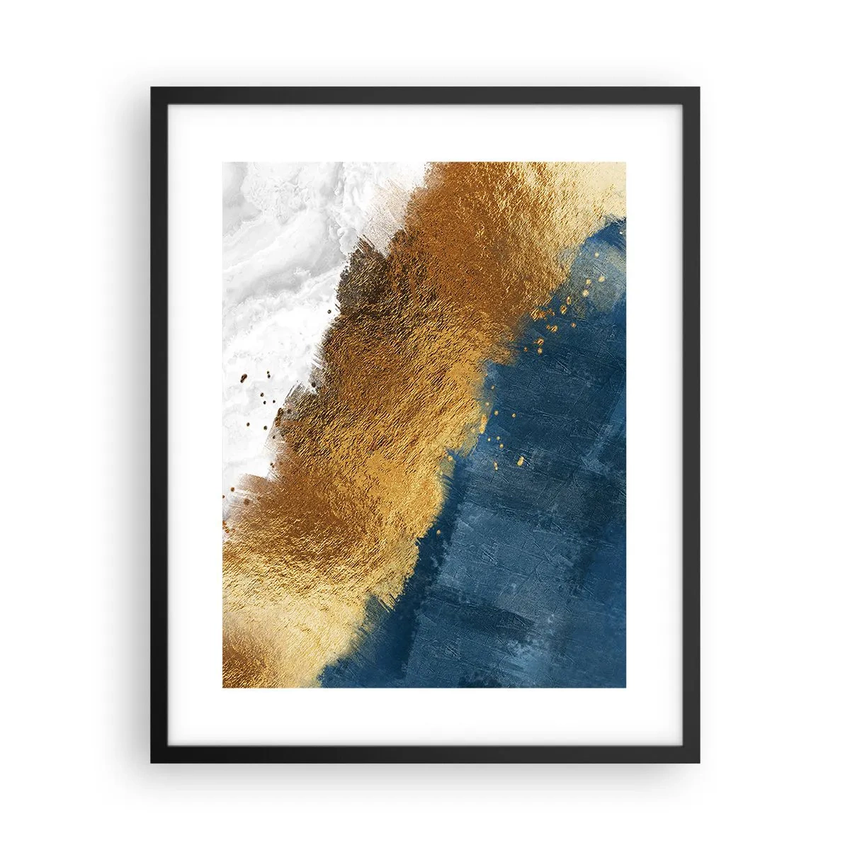 Poster in cornice nera - I colori dell'estate - 40x50 cm