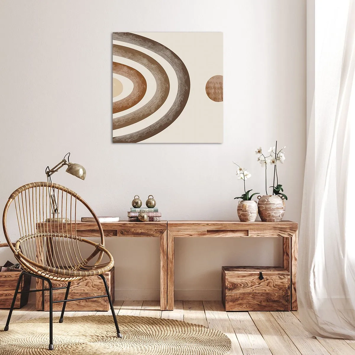 Quadro su tela - Stampe su Tela - In una galassia lontana - 50x50 cm