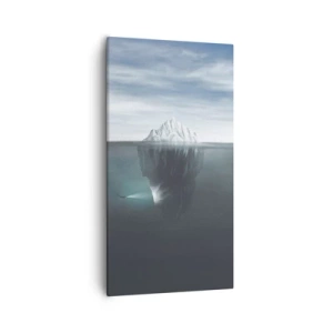 Quadro su tela - Stampe su Tela - Mistero sottomarino - 55x100 cm