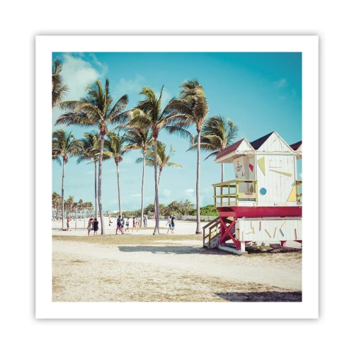 Poster - Ti aspetta una bella giornata - 60x60 cm