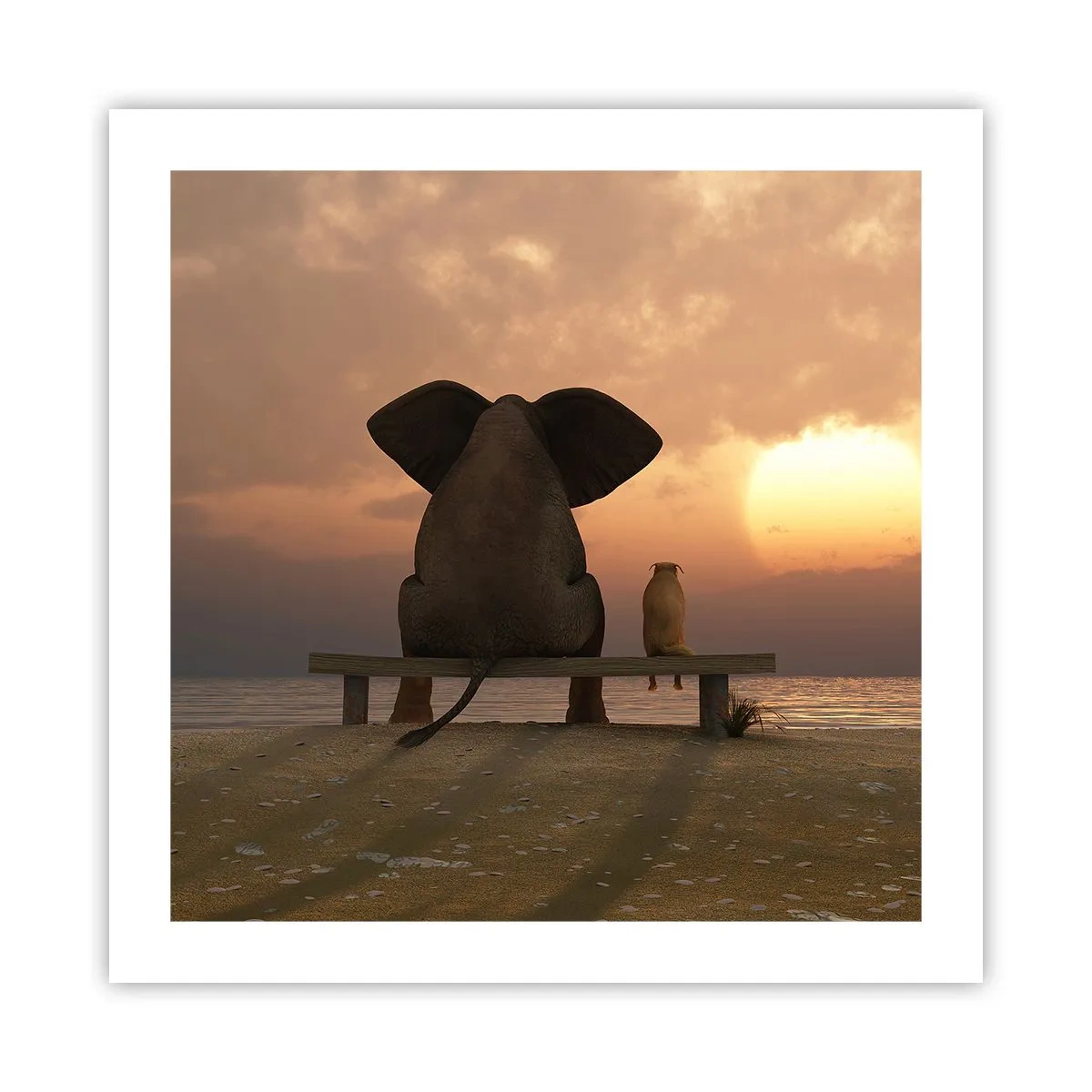 Poster - A volte bisogna tacere - 50x50 cm