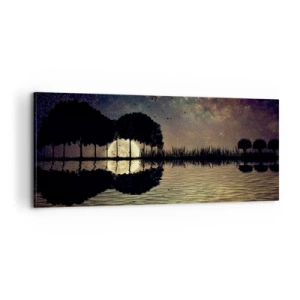Quadro su tela - Stampe su Tela - Notte ai confini del mondo - 100x40 cm