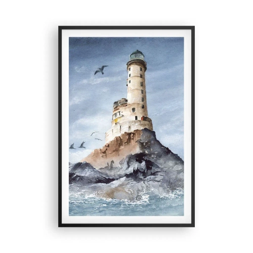 Poster in cornice nera - Invincibile - 61x91 cm