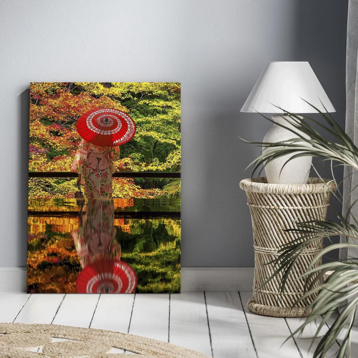 Quadro su tela - Stampe su Tela - Nel tempio della natura - 55x100 cm