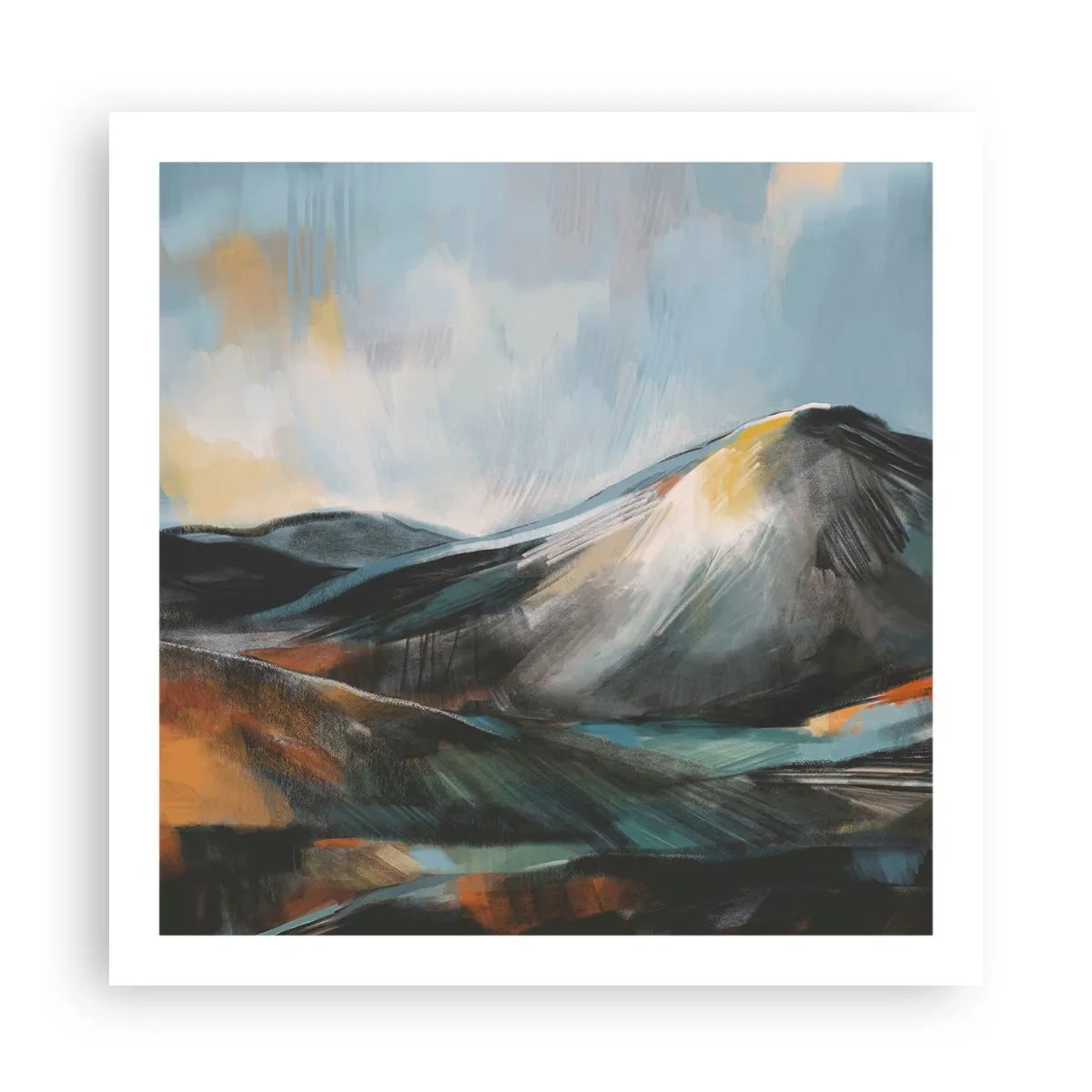 Poster - Aspri e belli - 60x60 cm