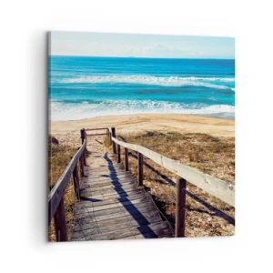 Quadro su tela - Stampe su Tela - Corri! - 60x60 cm