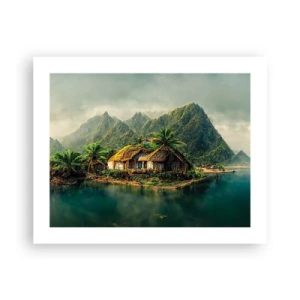 Poster - Paradiso tropicale - 50x40 cm