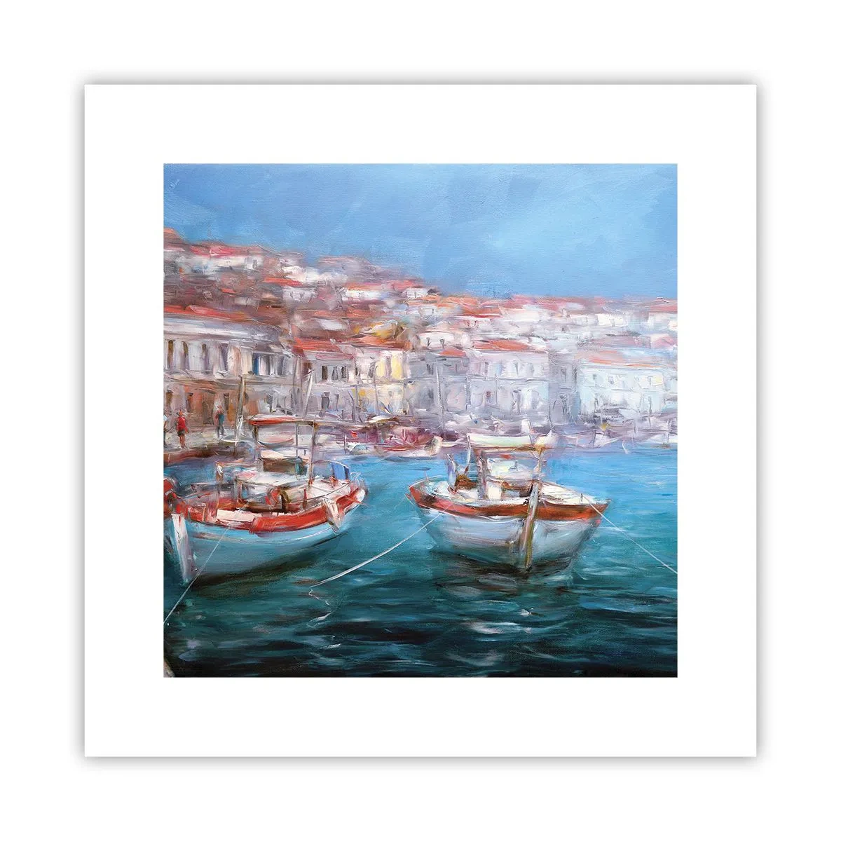 Poster - Golfo italiano - 30x30 cm