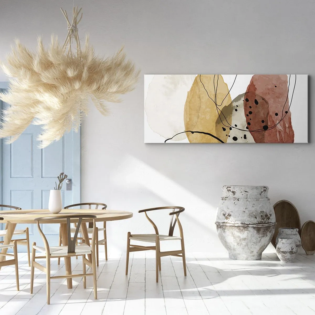 Quadro su tela - Stampe su Tela - Come aria leggera e trasparente - 100x40 cm