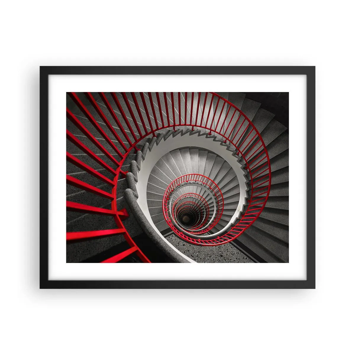 Poster in cornice nera - I giochi dell'architettura - 50x40 cm