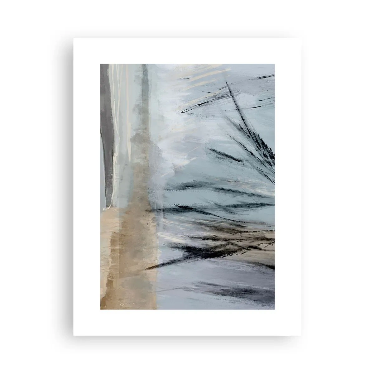 Poster - Campi d'inverno - 30x40 cm