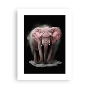 Poster - Non pensare all'elefante rosa! - 30x40 cm