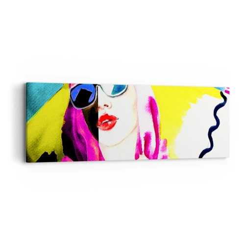 Quadro su tela - Stampe su Tela - Non sono bianca e non sono nera - 90x30 cm