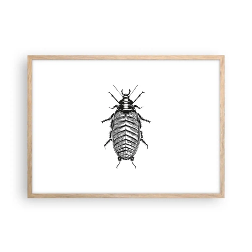 Poster in cornice rovere chiaro - Che esemplare! - 70x50 cm