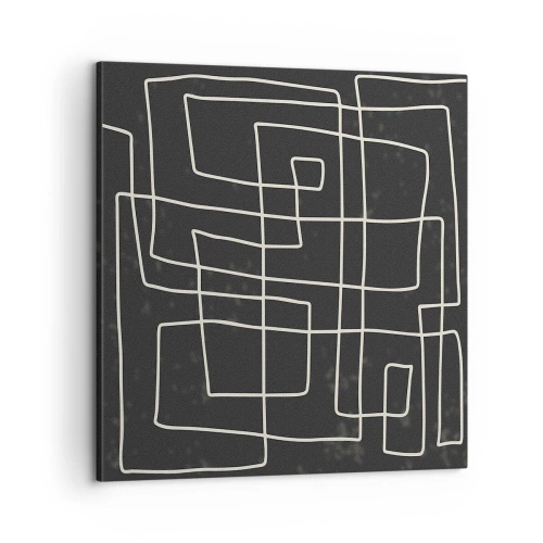 Quadro su tela - Stampe su Tela - Non è così semplice - 60x60 cm