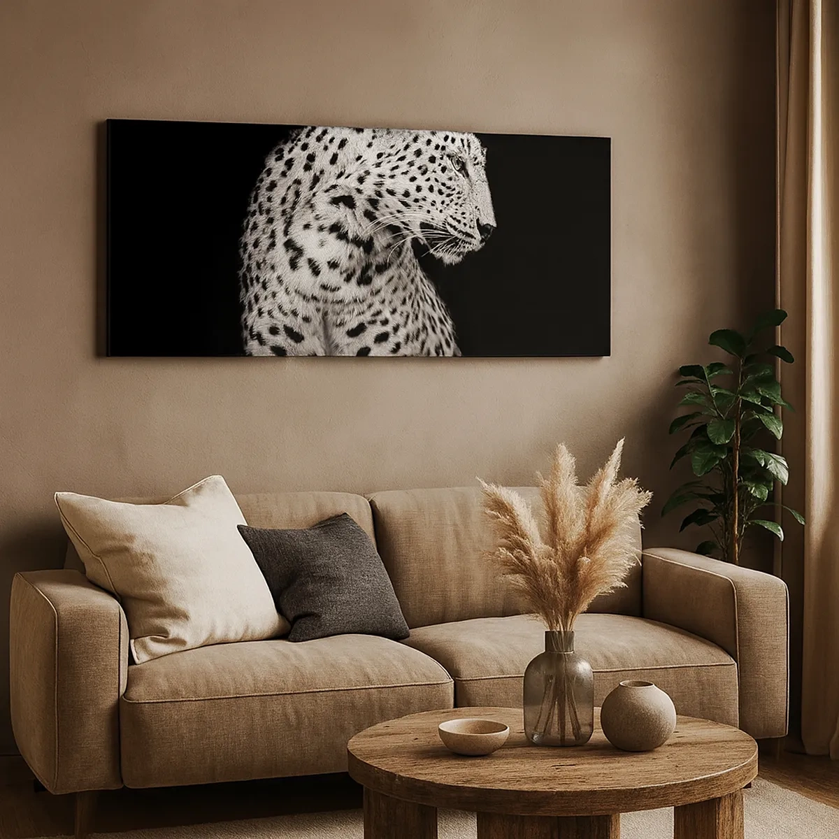 Quadro su tela - Stampe su Tela - Profilo destro perfetto! - 30x30 cm