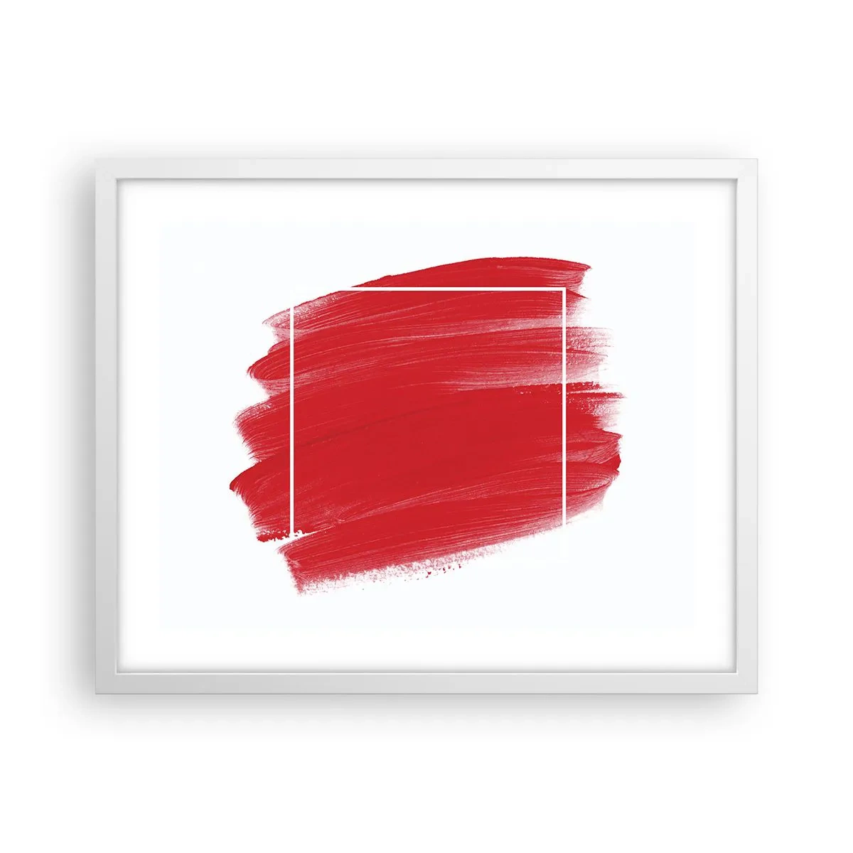 Poster in cornice bianca - Fuori dagli schemi - 50x40 cm