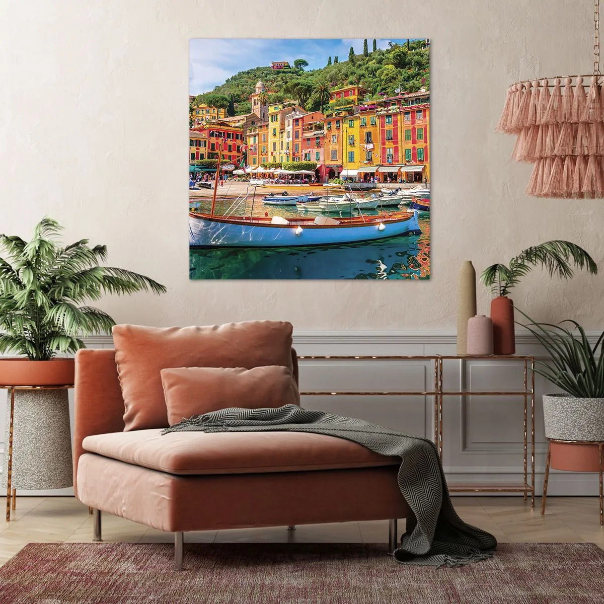 Quadro su tela - Stampe su Tela - Mattino italiano - 70x70 cm