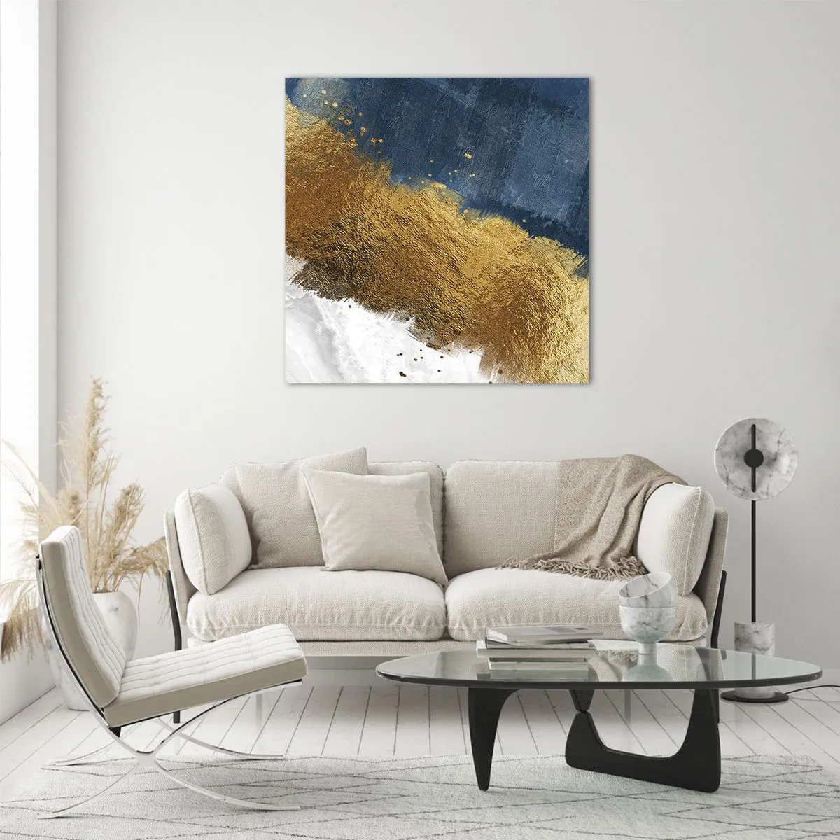 Quadro su vetro - I colori dell'estate - 40x40 cm