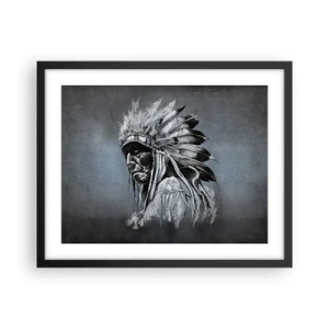 Poster in cornice nera - Ritorno alle radici - 50x40 cm