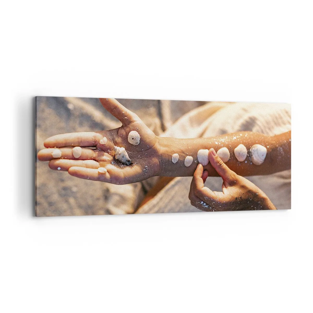 Quadro su tela - Stampe su Tela - La bellezza a portata di mano - 100x40 cm