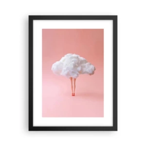 Poster in cornice nera - Dolce promessa - 30x40 cm