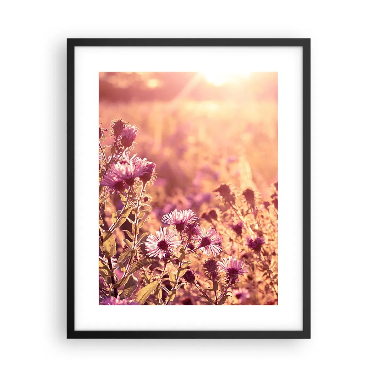 Poster in cornice nera - Prima della fine dell'estate - 40x50 cm
