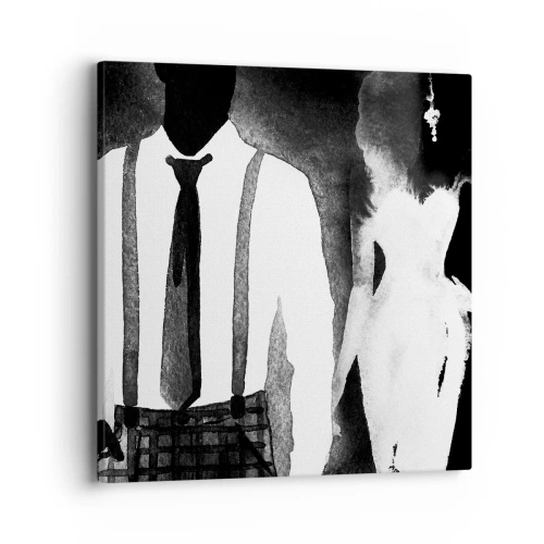 Quadro su tela - Stampe su Tela - Atmosfera noir - 40x40 cm