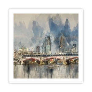 Poster - Londra in tutta la sua bellezza - 60x60 cm