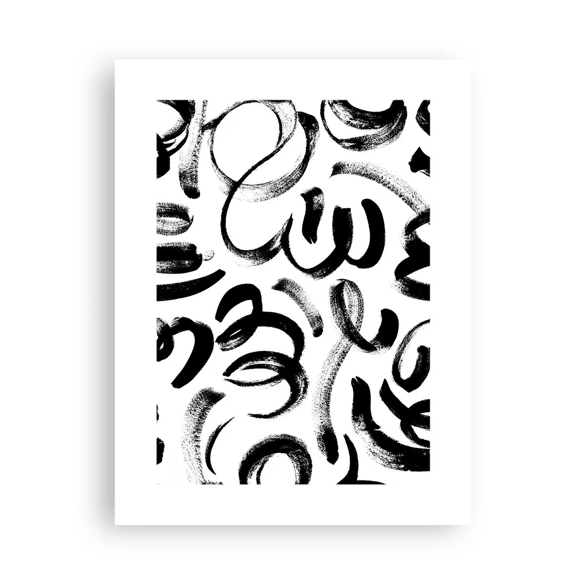 Poster - Nero su bianco - 30x40 cm