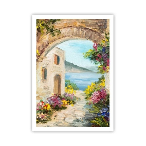 Poster - La bellezza della provincia costiera - 70x100 cm