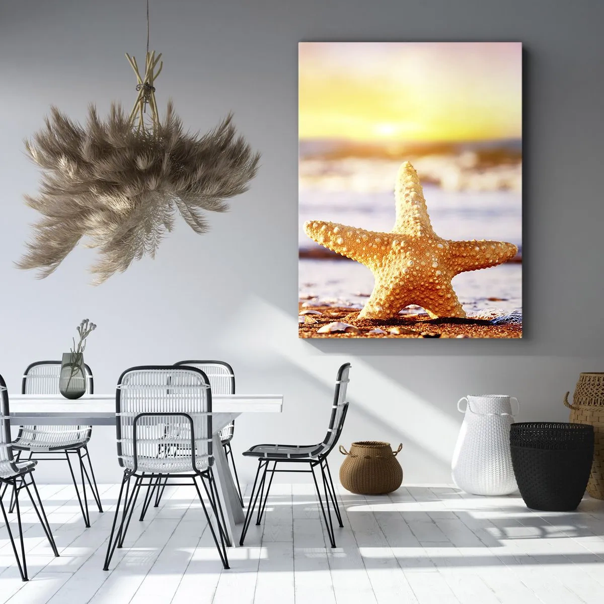 Quadro su tela - Stampe su Tela - Regalo del mare - 55x100 cm