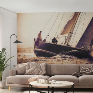 Fotomurali Autoadesivo Deluxe Sticker - Naviga, marinaio - Yacht, Mare, navigazione - 100x70 cm