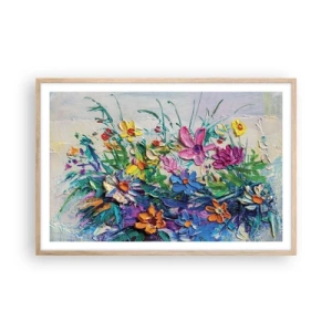 Poster in cornice rovere chiaro - Natura per niente morta - 91x61 cm