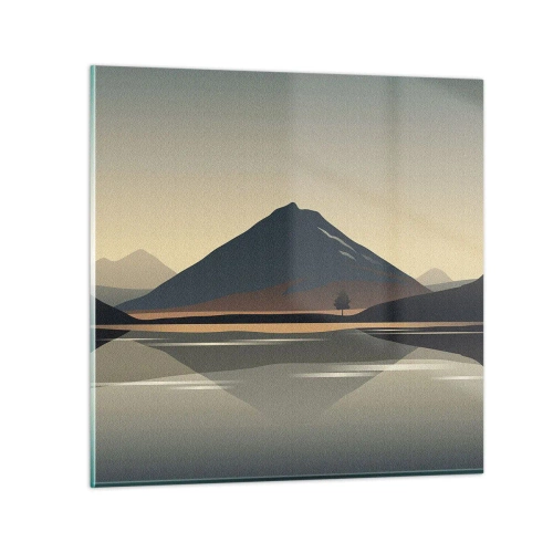 Quadro su vetro - Immagine speculare - 30x30 cm