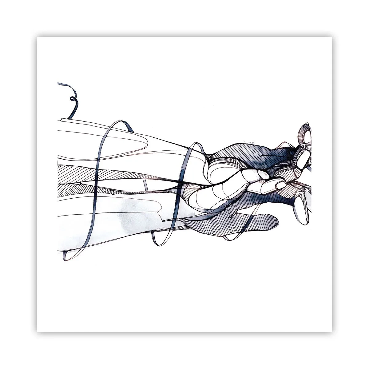 Poster - Studio del tocco - 50x50 cm