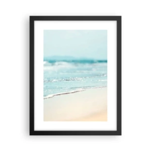 Poster in cornice nera - Calore e rumore - 30x40 cm