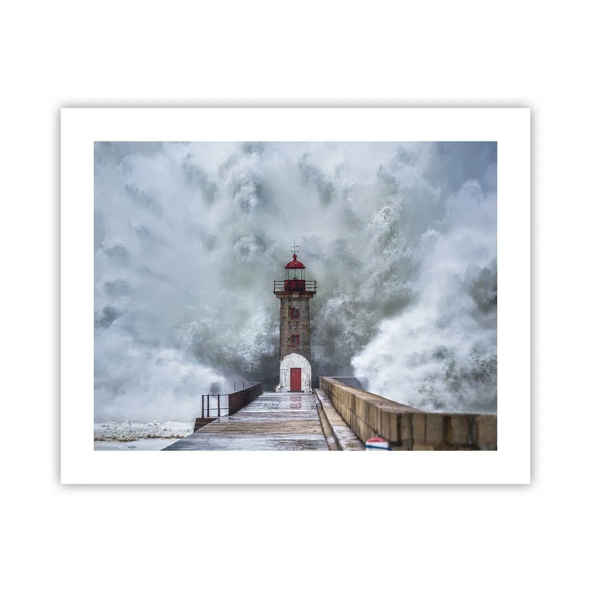 Poster - Fragore delle acque, rumore di tempesta - 50x40 cm