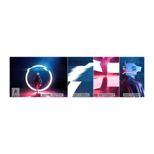 Campione di Fotomurale Adesivo Deluxe Sticker - Tra due mondi - Futuristico, Astronauta, Cosmo - 100x30 cm