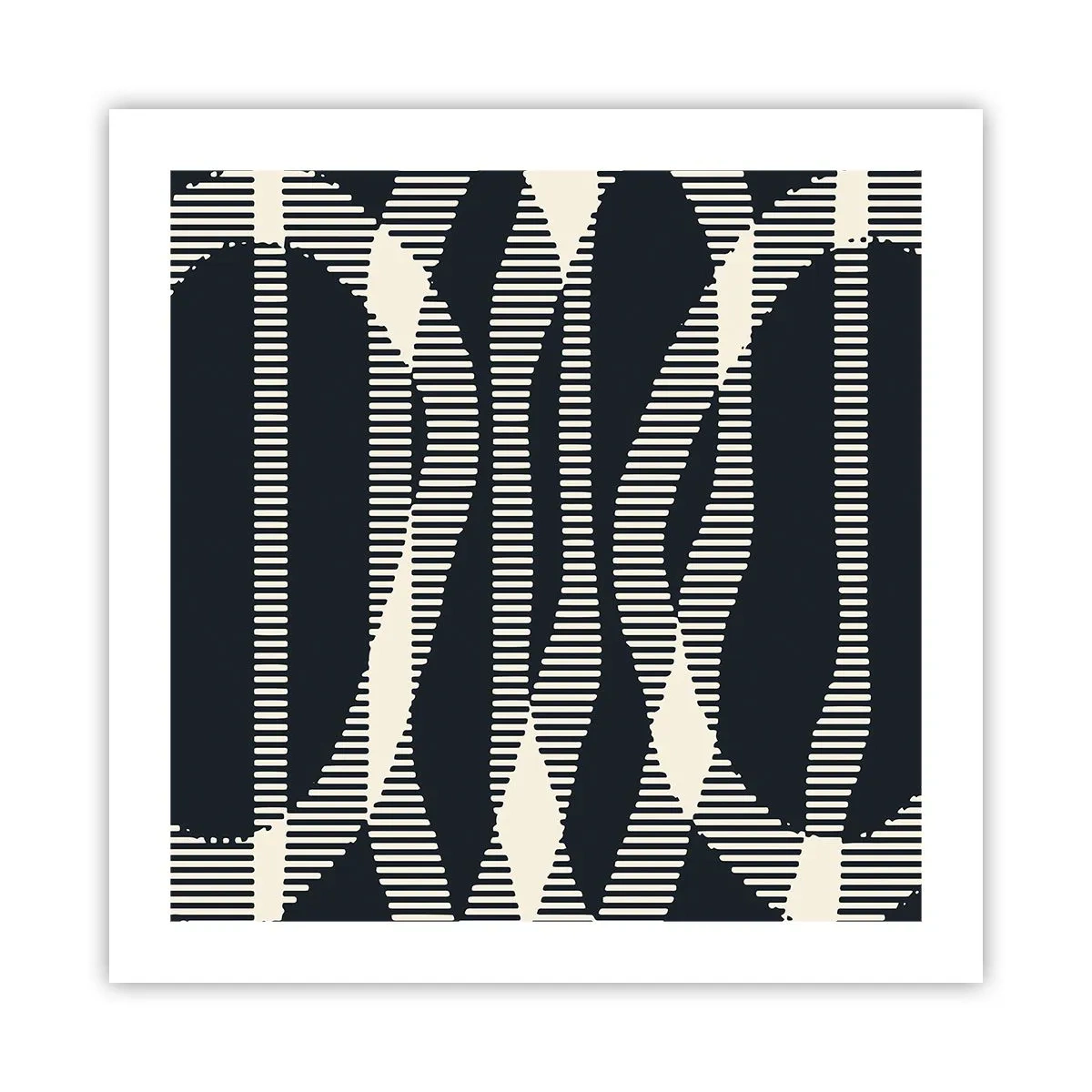 Poster - Tentativo di rompere l'oscurità - 50x50 cm