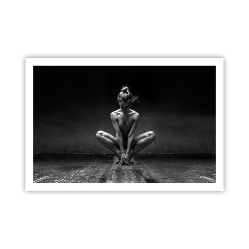 Poster - La concentrazione dell'energia della danza - 91x61 cm