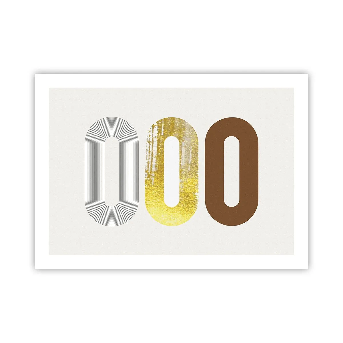 Poster - Ohh! - 70x50 cm